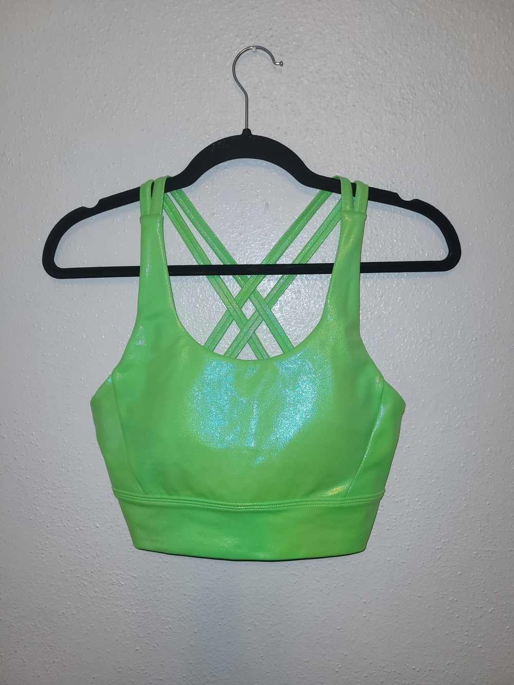 Buffbunny Collection Rosa Sports Bra Margarita Metallic Medium